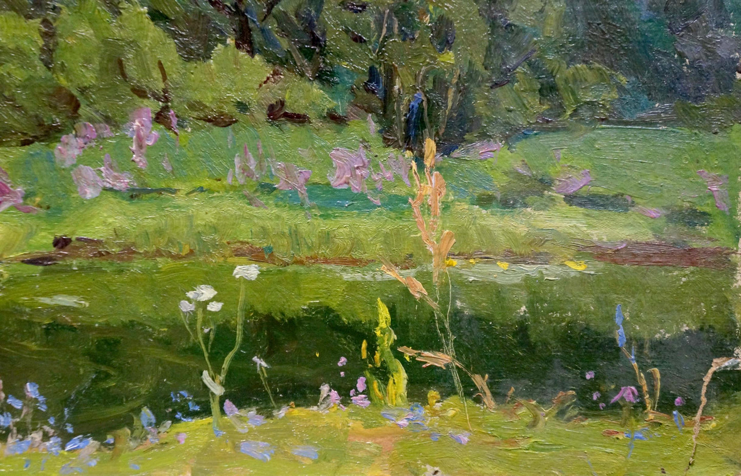 Oil painting Natural landscape Kalatsyuk Yakov Alekseevich