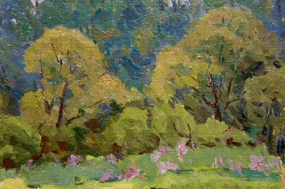 Oil painting Natural landscape Kalatsyuk Yakov Alekseevich