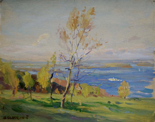 Oil painting Sea view Komendant Yuriy Sergeyevich