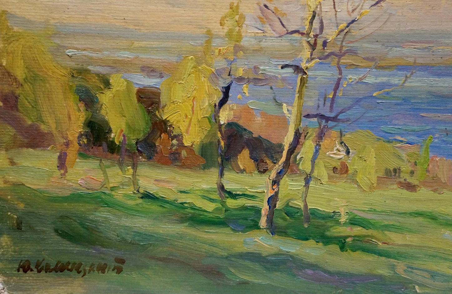 Oil painting Sea view Komendant Yuriy Sergeyevich
