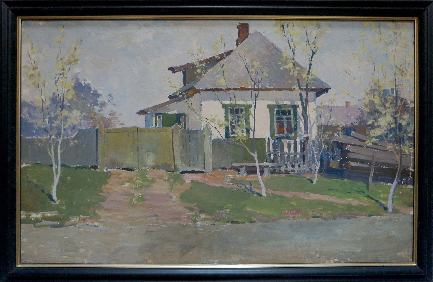 Oil painting Spring morning Kordonskiy Martin-Vigdor Leybovich