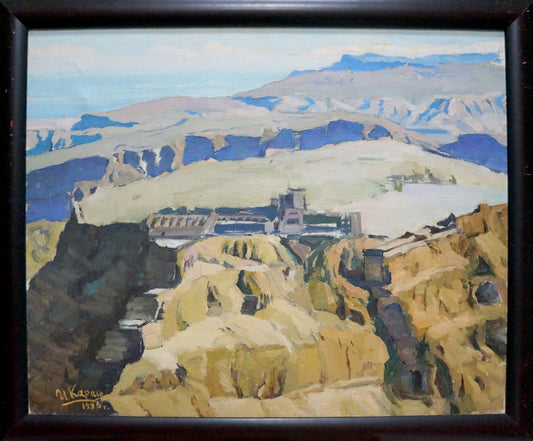 Oil painting The ruins of the palace Karas Joseph Ilyich