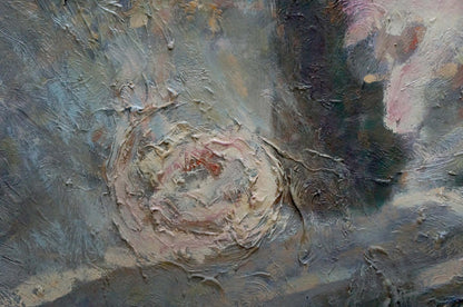 Oil painting Still life with flowers Zhurakovsky Victor Petrovich