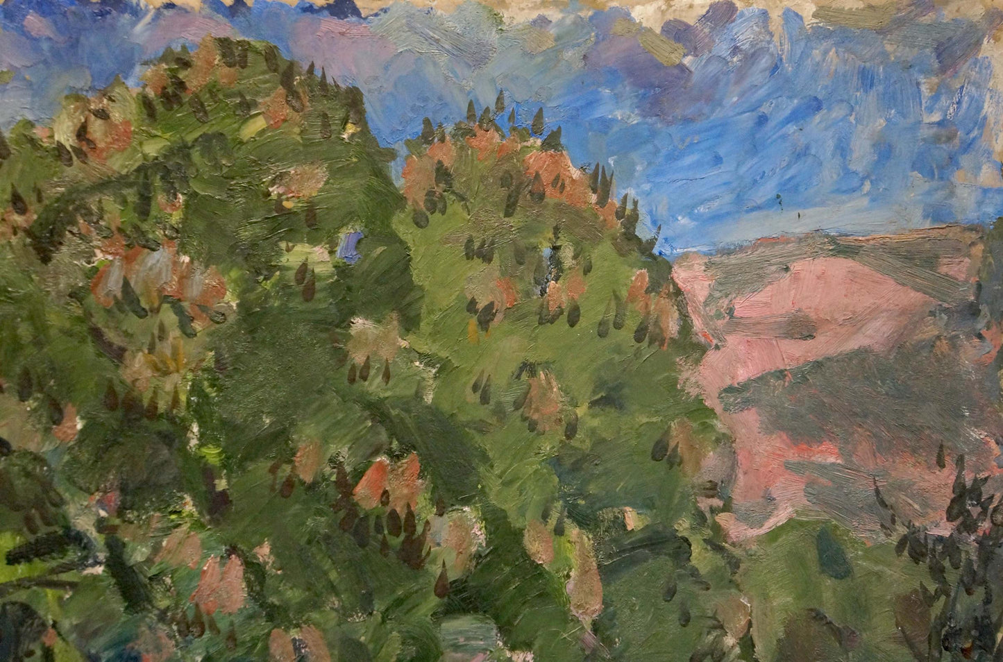 Oil painting A park Karelin Vyacheslav