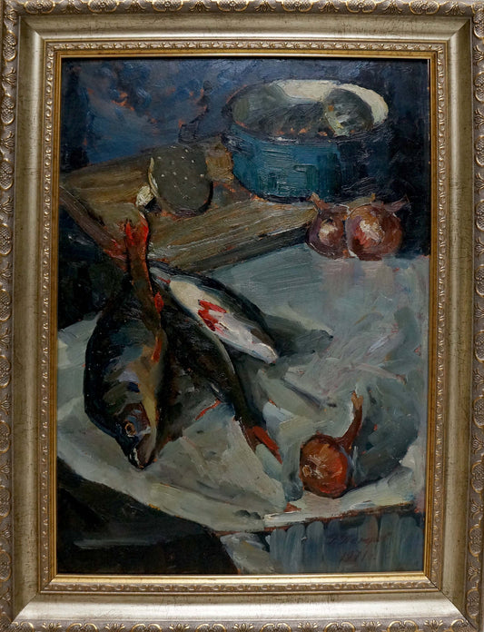 Oil painting Perch Petrov George Petrovich