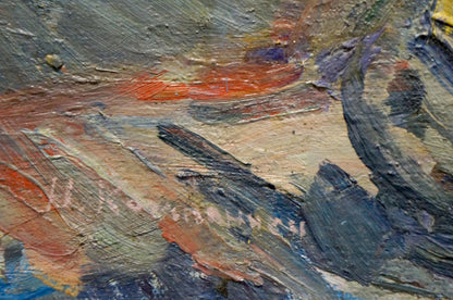 Oil painting Still life Kompaniets-Kiyanchenko Nadezhda Dmitrievna