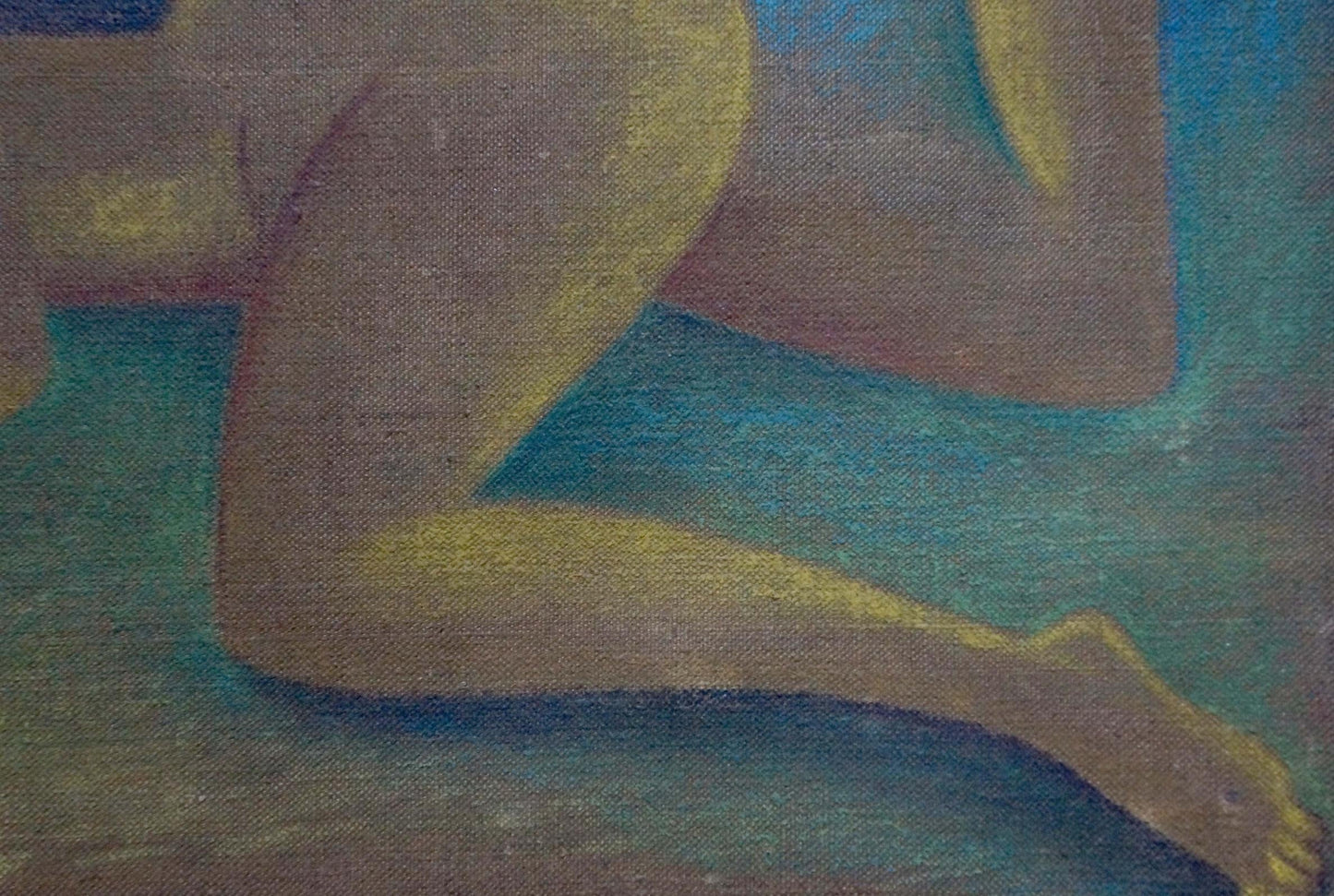 Oil painting Naked girl Victor Sergeevich Bart