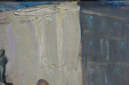 Oil painting Landscape Square Dulfan Lucien Veniaminovich