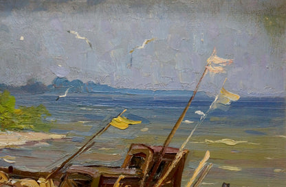 Oil painting Broken trough Yarovoy Stepan Kalinovich
