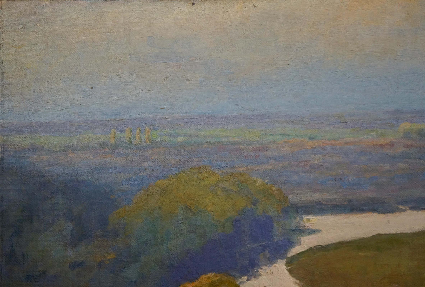Oil painting The river flows Fedorov Nikolay Alekseevich