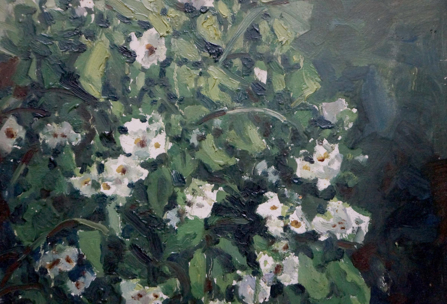 Oil painting Bouquet of flowers Kompaniyets-Kiyanchenko Nadezhda Dmitriyevna