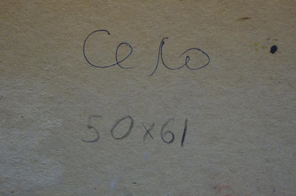 Oil painting Village Kisel Ivan Gordeevich