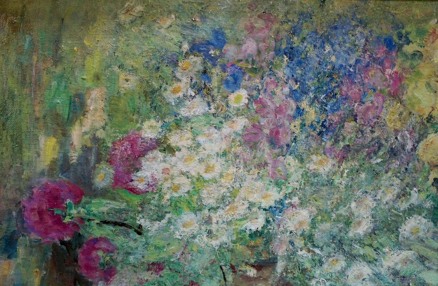 Oil painting June flowers Naumova Tamara Sergeevna