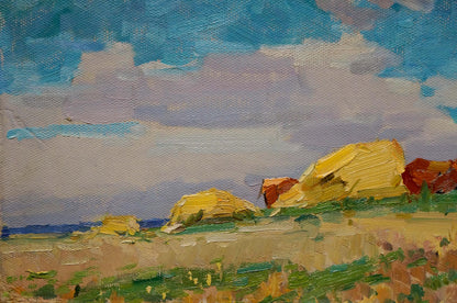 Oil painting Sunny day Sevastyanov Viktor Grigorievich