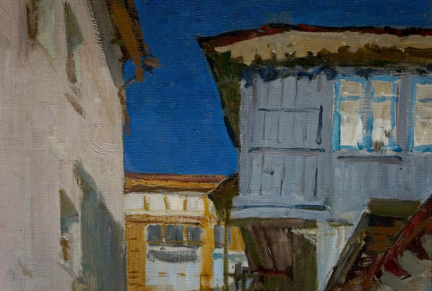 Oil painting Two people Valentin Viktorovich Volkov