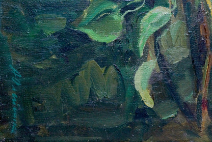 Oil painting Lilac branch Oleinik Anna Petrovna