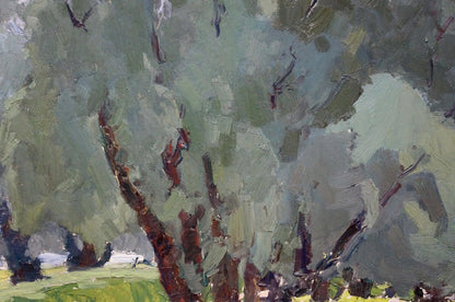 Oil painting Old oak Sevastyanov Viktor Grigorievich