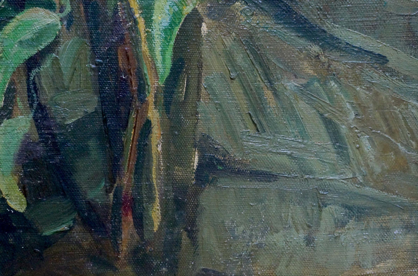 Oil painting Lilac branch Oleinik Anna Petrovna