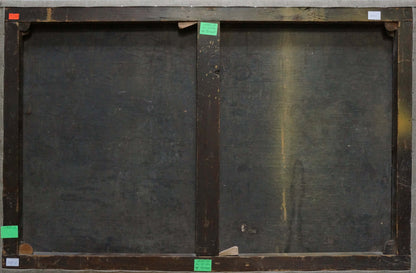 Oil painting People near the shore Lorentsev R.