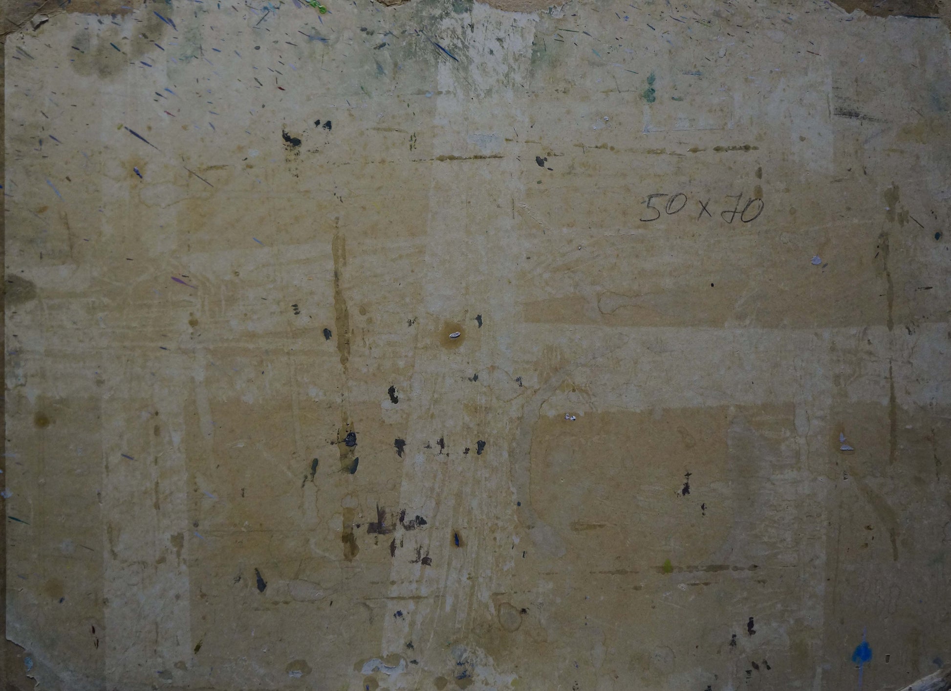 Ivan Gordeevich Kisel's interpretation of a Village Street in oil