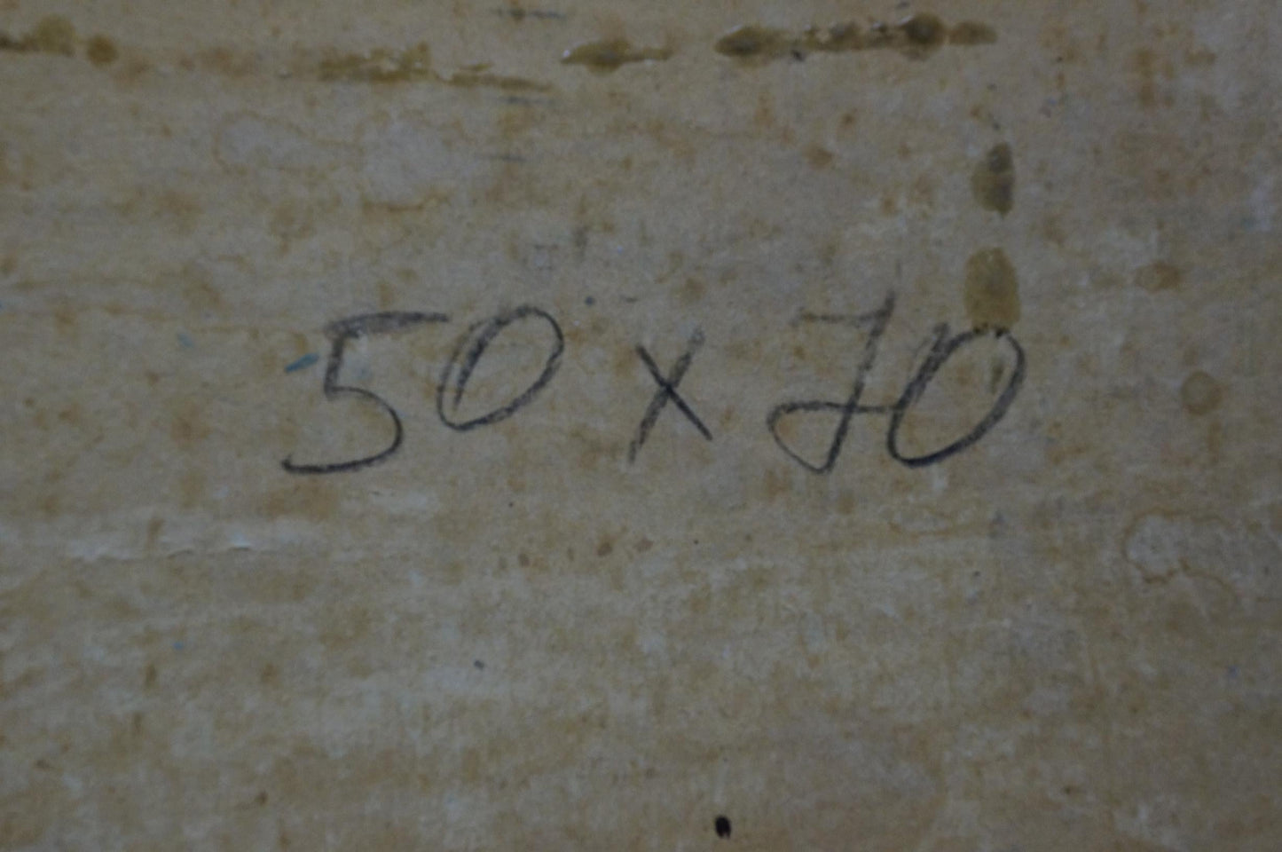 Oil painting titled Village Street by Ivan Gordeevich Kisel