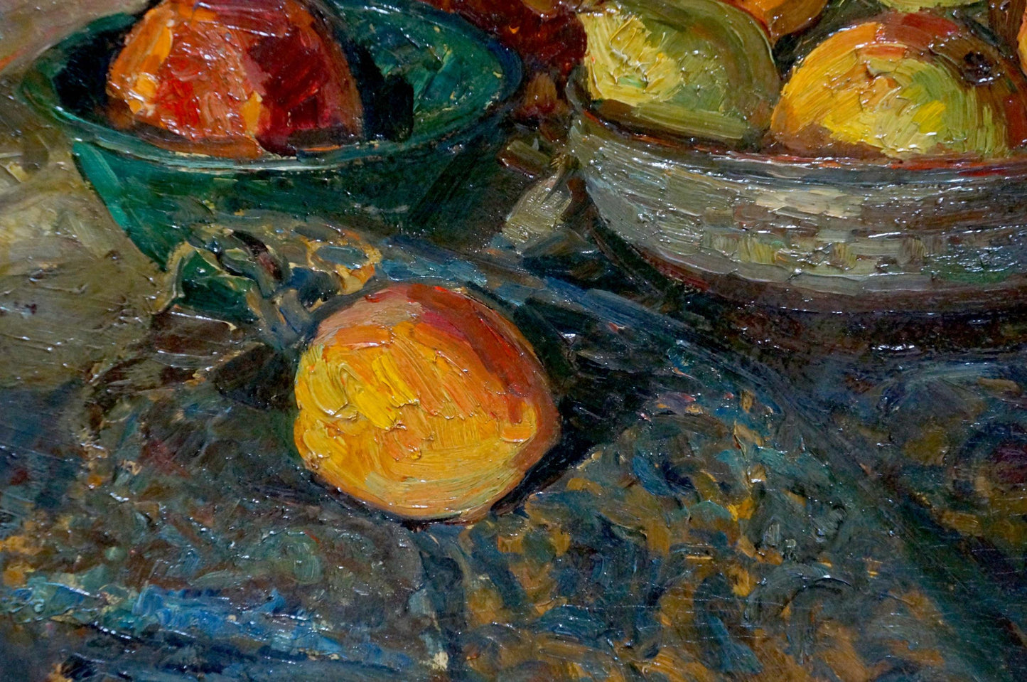 Oil painting Still life with fruit Baghramyan Movses Movsesovich