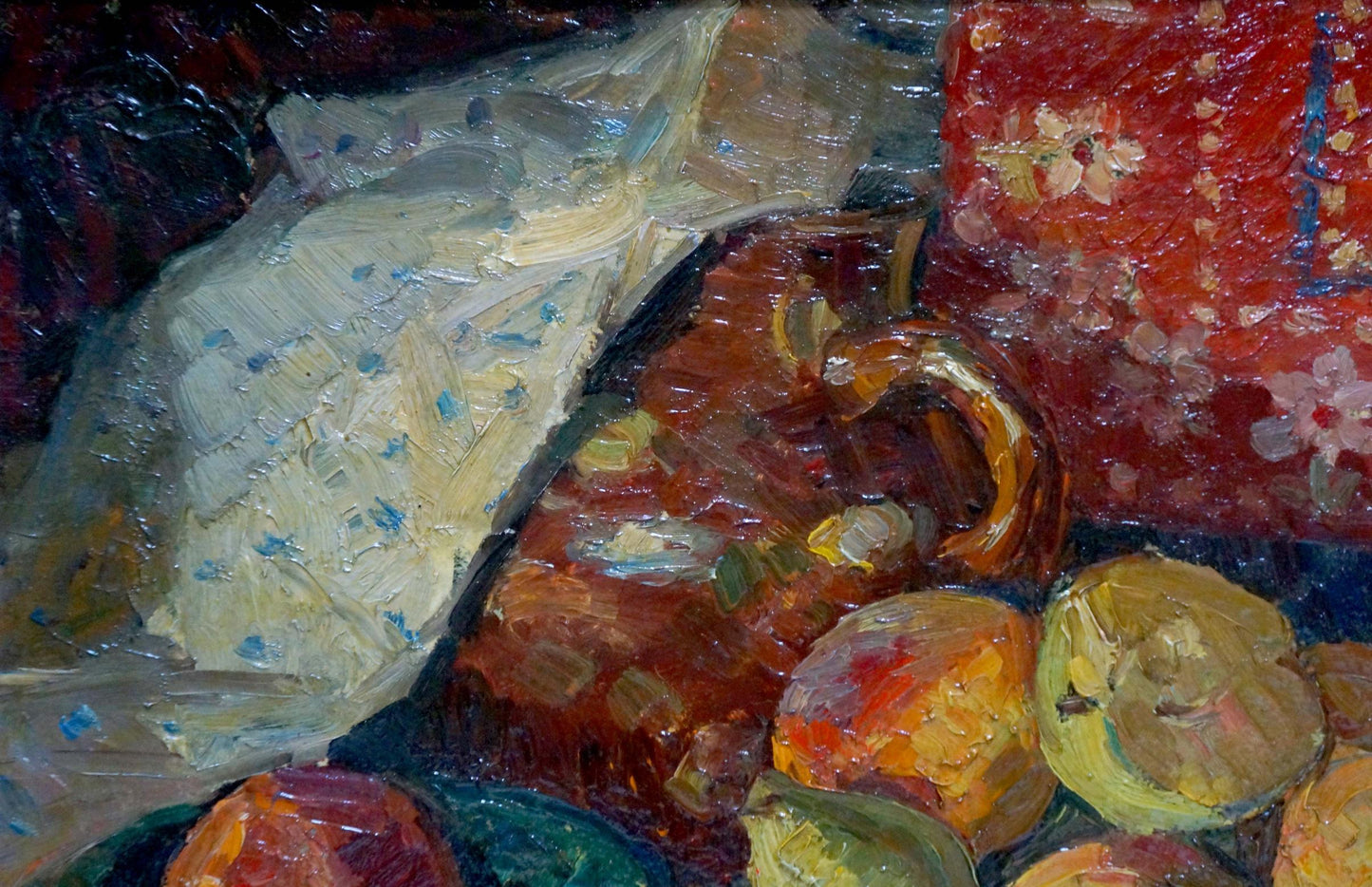 Oil painting Still life with fruit Baghramyan Movses Movsesovich