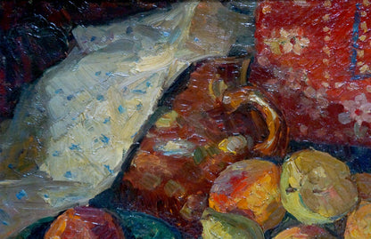 Oil painting Still life with fruit Baghramyan Movses Movsesovich