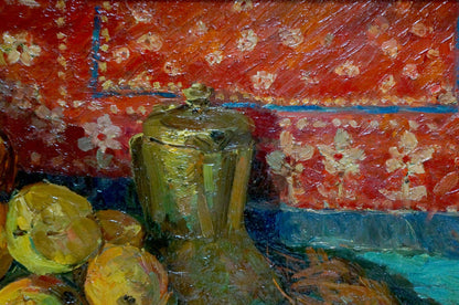 Oil painting Still life with fruit Baghramyan Movses Movsesovich