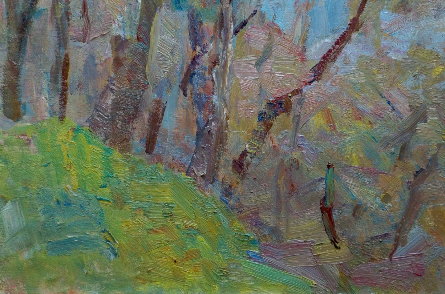Oil painting Spring day Naumova Tamara Sergeevna