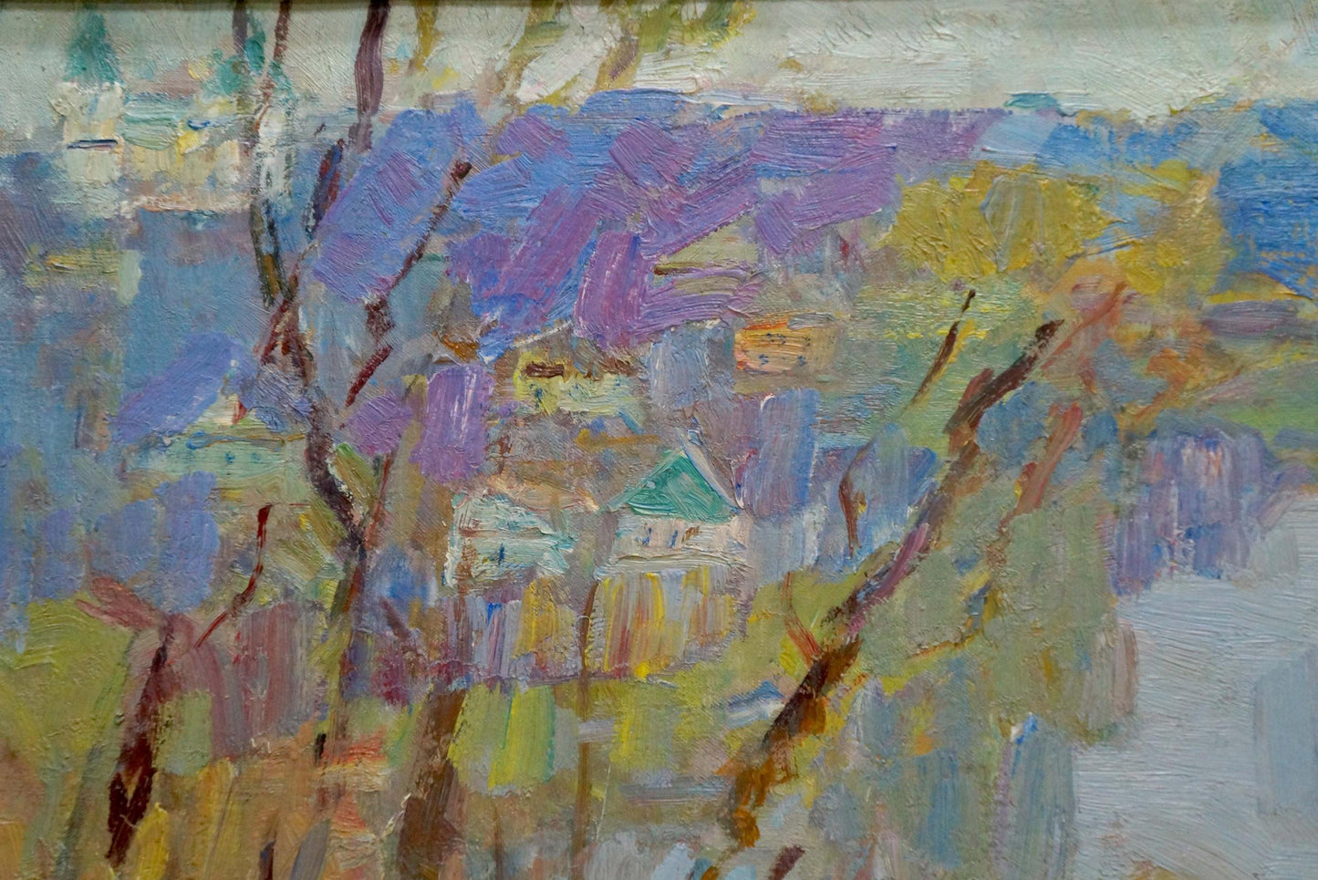 Oil painting Spring day Naumova Tamara Sergeevna