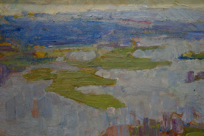 Oil painting Spring day Naumova Tamara Sergeevna