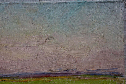 Oil painting Animals graze Sevastyanov Viktor Grigorievich