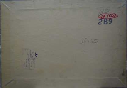 Oil painting Spring landscape after rain Viktor Sevastyanov