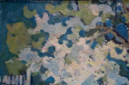 Oil painting Blooming apple tree Zhurakovsky Victor Petrovich