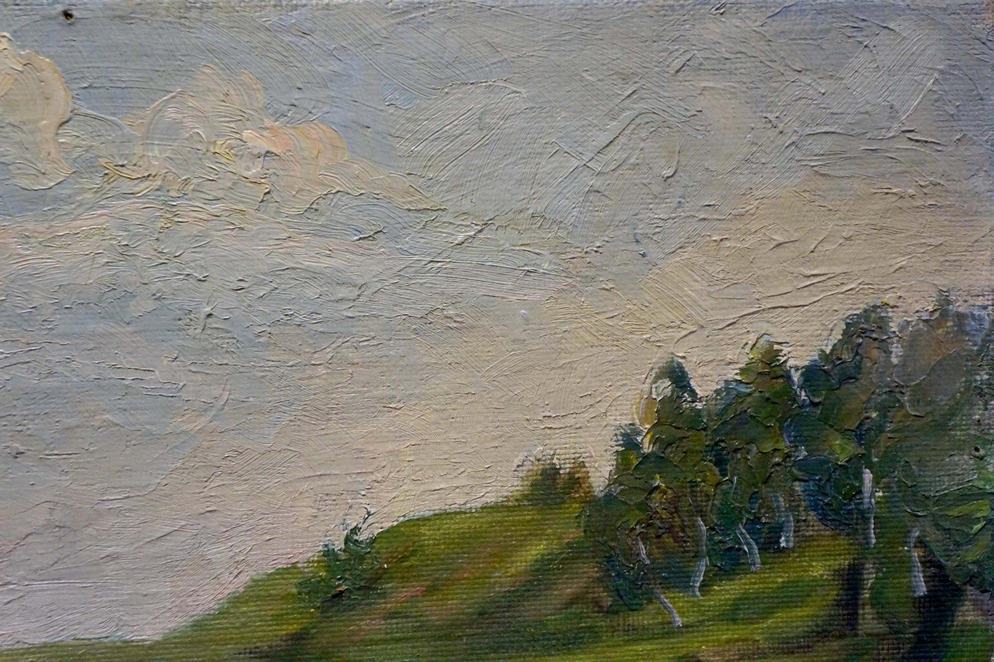 Oil painting Tender evening Gnatyuk V. S.