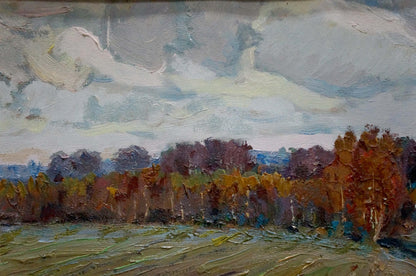 Oil painting After the rain Snopok A.N.