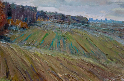 Oil painting After the rain Snopok A.N.