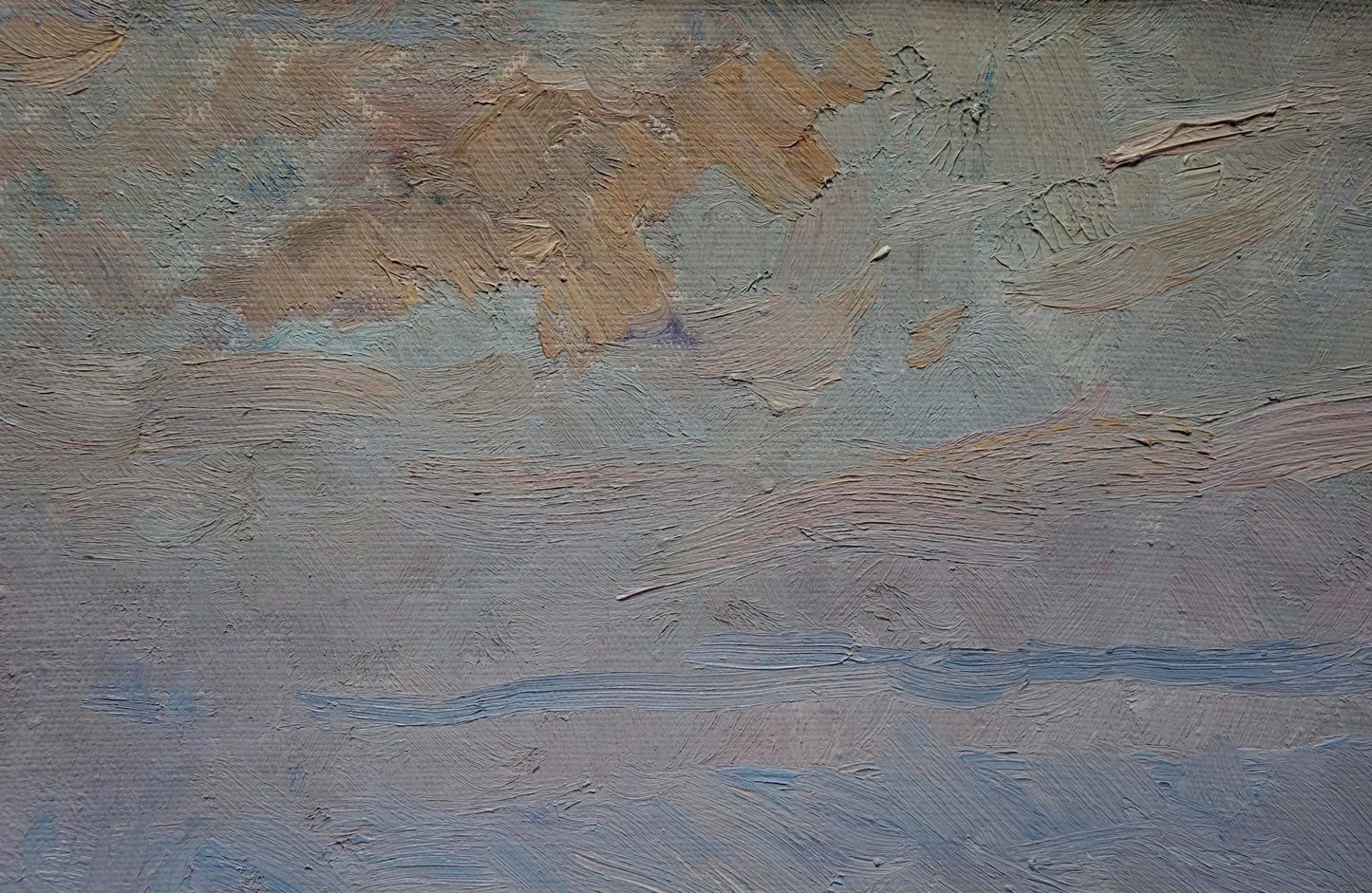 Oil painting Sea landscape Sevastyanov Viktor Grigorievich