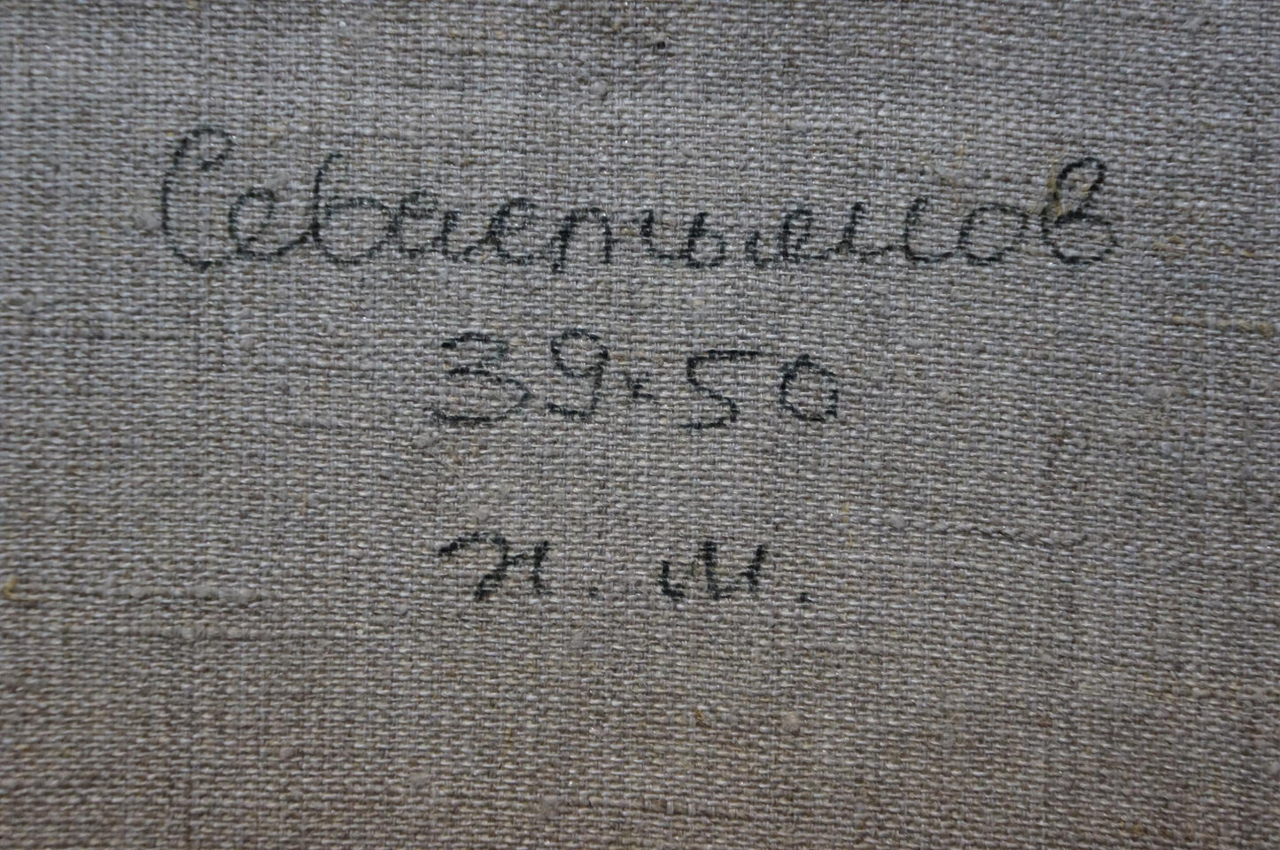 Oil painting It's a nasty day Sevastyanov Viktor Grigorievich