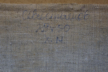 Oil painting Field landscape Sevastyanov Viktor Grigorievich