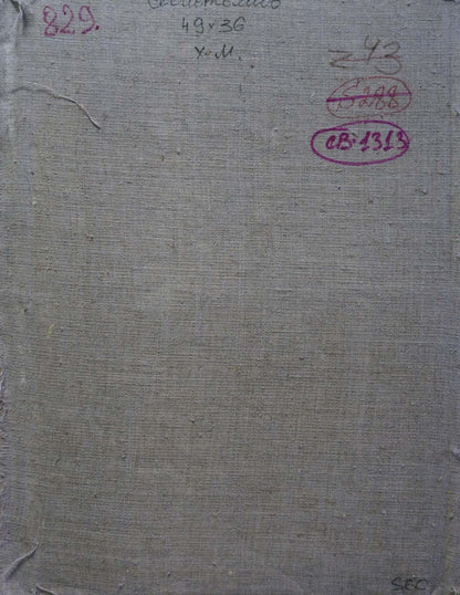 Oil painting Lonely birches Sevastyanov Viktor Grigorievich