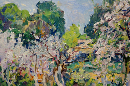 Oil painting Gardens Tartakovsky Isaak Iosifovich
