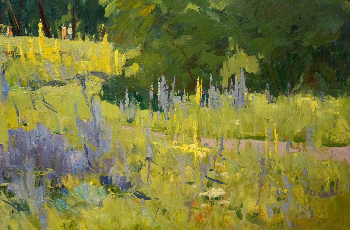 Oil painting Khitrova Tamara Alexandrovna Natural landscape