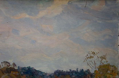 Oil painting Autumn Tyukha Ivan Andreevich