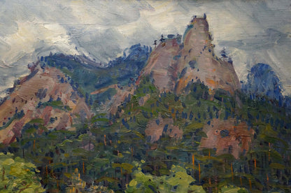 Oil painting Glade Tyukha Ivan Andreevich
