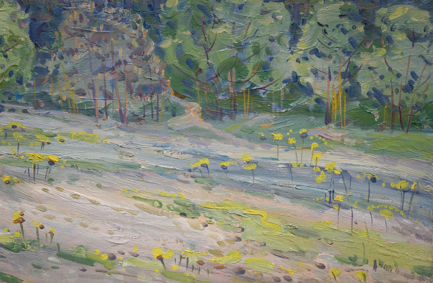 Oil painting Glade Tyukha Ivan Andreevich