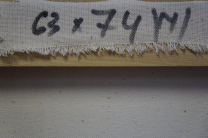 Oil painting Bridge to the village Merkulov Valentin Nikolaevich