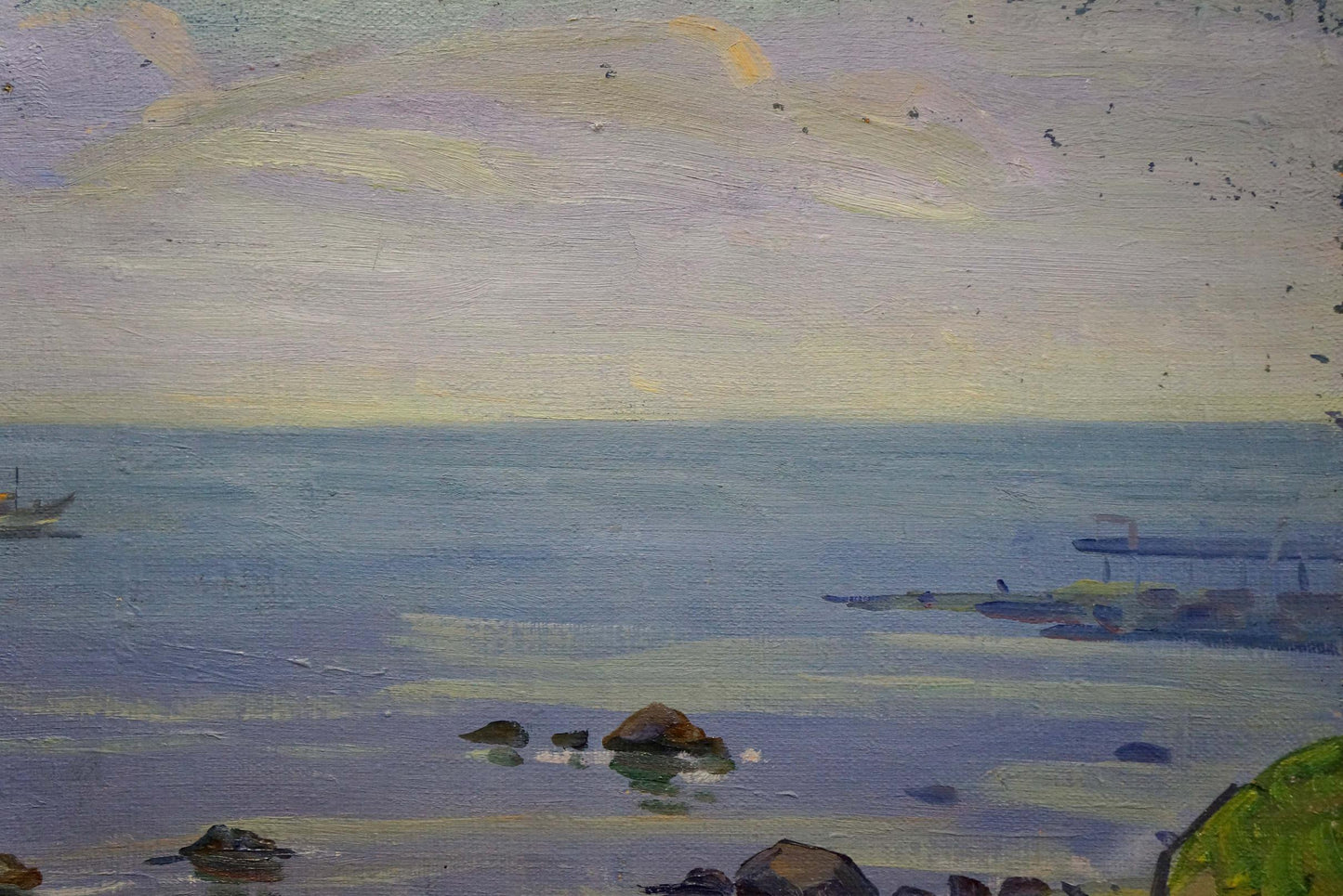 Oil painting By the sea Tyukha Ivan Andreevich