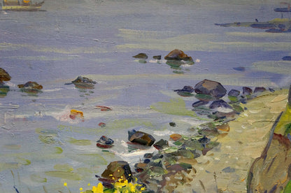Oil painting By the sea Tyukha Ivan Andreevich